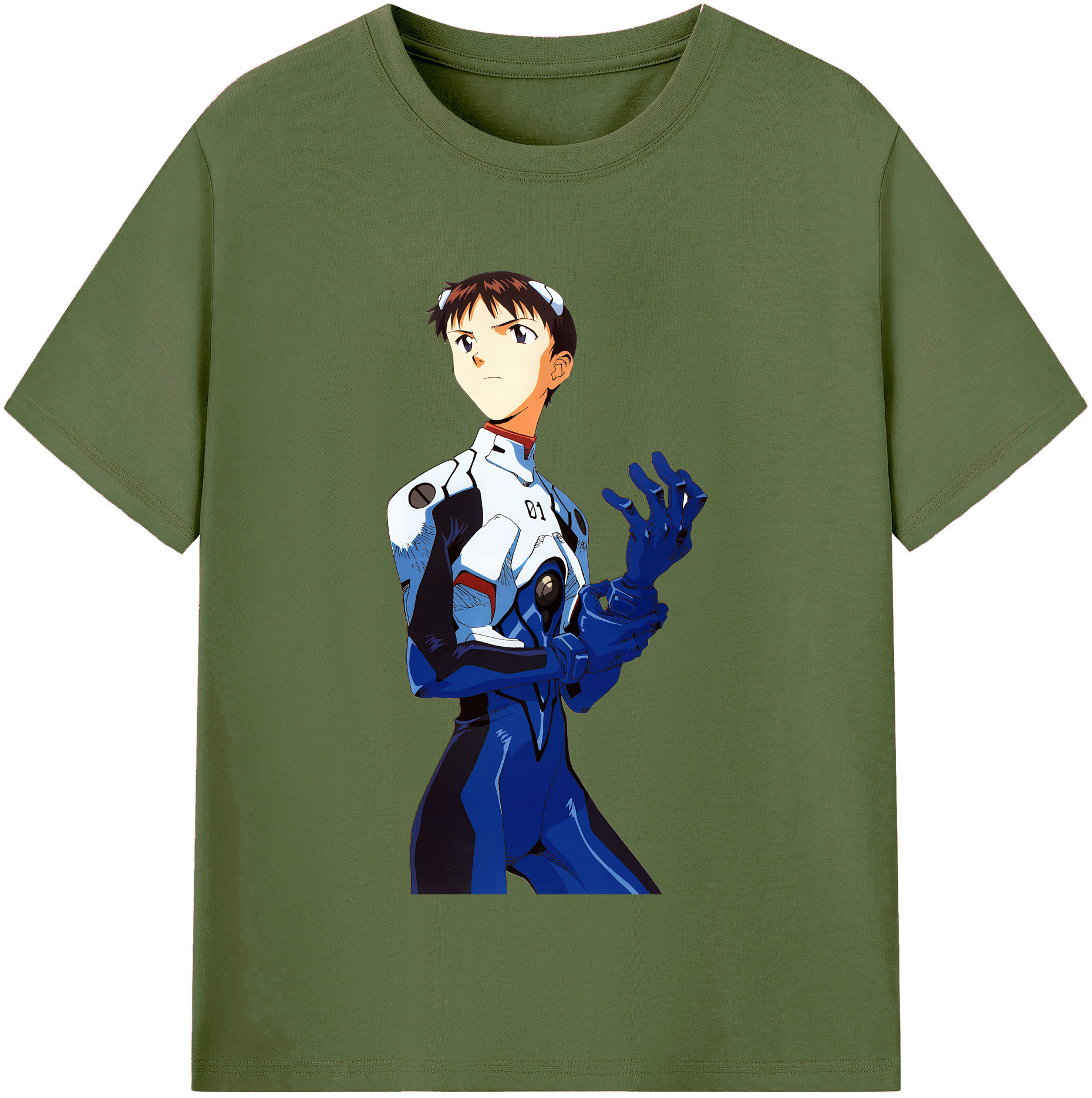 （画像用） EVA 新世紀エヴァンゲリオン 綿100％半袖Tシャツ（フロントプリント）
